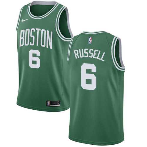 Mens Boston Celtics #6 Bill Russell Green 2023 Association Edition Stitched Basketball Jersey Dzhi
